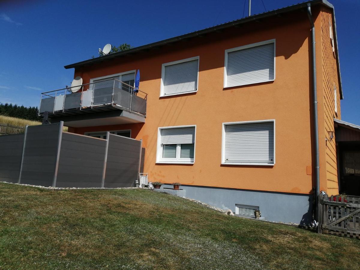 Ruhige Ferienwohnung Am Waldrand. Wildflecken Dış mekan fotoğraf