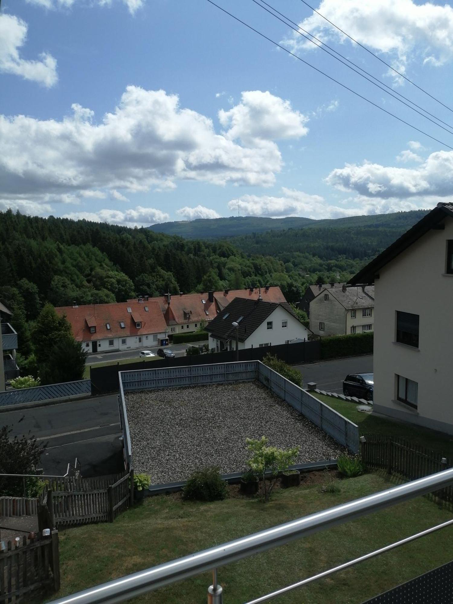Ruhige Ferienwohnung Am Waldrand. Wildflecken Dış mekan fotoğraf